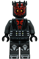 Darth Maul with printed legs featuring silver armor and eyes without black pupils - sw1415