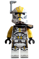 Clone Trooper from 327th Star Corps (Phase 2) with a nougat head and rangefinder - sw1423