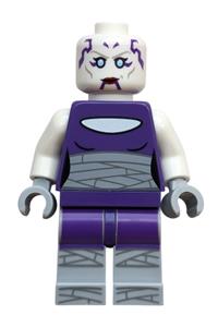 Asajj Ventress Minifigure - Asajj Ventress minifigure with a dark purple torso - sw1426