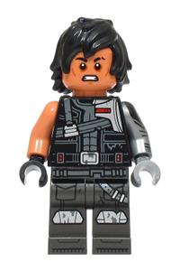 Darth Dev Minifigure - Darth Devastator wearing a vest - sw1436