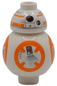 BB-8 Minifigure - BB-8 with a large photoreceptor and a small black circle - sw1485