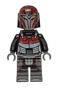 Mandalorian Super Commando - Female Mandalorian Super Commando with printed legs - sw1487