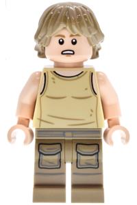 Luke Skywalker SMART Minifigure - Luke Skywalker SMART Minifigure from Dagobah - sw1495