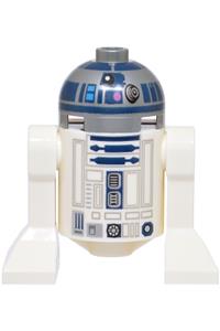 R2-D2 SMART Tag Minifigure - R2-D2 with a SMART tag on the back - sw1506