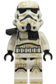 Sandtrooper with a plastic pauldron and dirt stains - sw1511