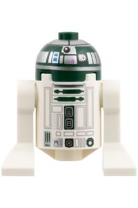 New Republic Astromech Minifigure - New Republic astromech in dark green - sw1517
