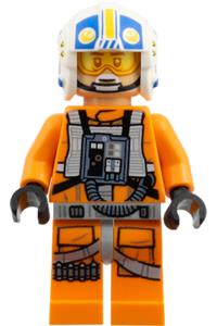Carson Teva Minifigure - Carson Teva wearing an X-Wing flightsuit - sw1518