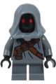 Jawa wearing a dark bluish gray offworld outfit with straps and pouches - sw1542