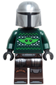 The Mandalorian (Din Djarin) wearing a holiday sweater - sw1544