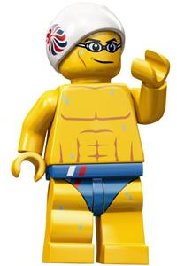 Stealth Swimmer Minifigure - Stealth Swimmer, CMF Team GB - tgb002