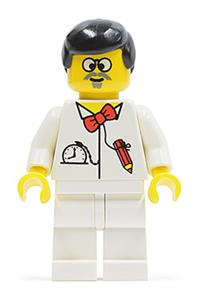Dr. Cyber Minifigure - Dr. Cyber from Time Cruisers theme - tim003