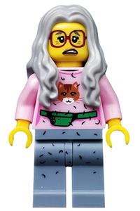 Mrs. Scratchen-Post Minifigure - Mrs. Scratchen-Post, CMF The LEGO Movie Series - tlm006