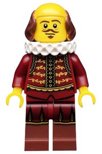 William Shakespeare Minifigure - William Shakespeare, CMF The LEGO Movie Series - tlm008