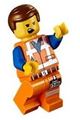 Emmet with a wide smile featuring teeth and a tongue - tlm072
