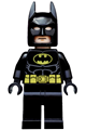 Batman wearing a black suit with a yellow belt and crest - tlm082