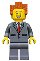 President Business with a smiling expression and raised eyebrows - tlm095