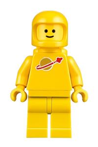 Classic Spaceman Yellow Minifigure - Kenny, yellow Classic Spaceman with airtanks, wearing an updated helmet - tlm109