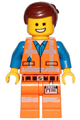 Emmet - Wink Smile / Scared, Worn Uniform - tlm120