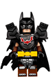 Batman - Battle Ready, tire armor, tattered cape, yellow utility belt, reddish brown boots - tlm130