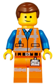 Emmet - Lopsided Smile / Angry, Worn Uniform - tlm142