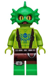 Swamp Creature Minifigure - Swamp Creature, CMF The LEGO Movie 2 The Second Part - tlm157