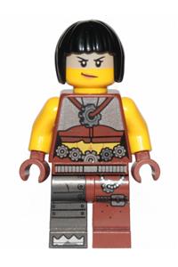 Sharkira Minifigure - Sharkira with hair - tlm170