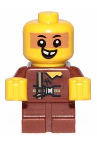 Sewer Baby Minifigure - Sewer baby with a band around eyes - tlm172