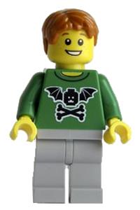 Lego Brand Store Male, Bat Wings and Crossbones - Indianapolis tls004