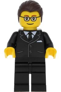 Lego Brand Store Male, Dark Brown Hair - Liverpool tls020