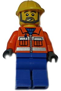 Lego Brand Store Male Mission Viejo - Male construction worker from the Lego Brand Store located in Mission Viejo - tls025