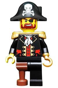 Lego Brand Store Male, Pirate Captain Brickbeard - Nashville tls043