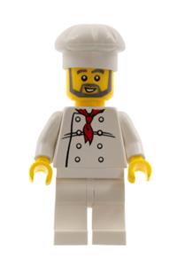 Lego Brand Store Chef Minifigure - Male chef minifigure from the LEGO Brand Store - tls055