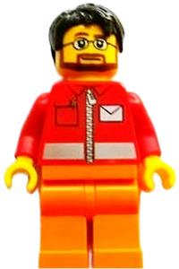 Lego Brand Store Male, Post Office White Envelope and Stripe - Toronto Yorkdale tls085