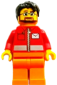 Lego Brand Store Male, Post Office White Envelope and Stripe - Toronto Yorkdale - tls085