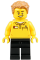 LEGO Brand Store Employee, Hair Swept Left Tousled - tls099