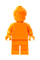 Orange Monochrome with Ponytail and Fringe - tls103