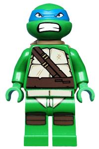 Leonardo Minifigure - Leonardo with gritted teeth - tnt002