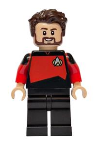 Commander William Riker Minifigure - trek003