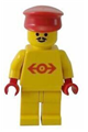 Lego Loco 2 minifigure dressed as a railway employee - trn102