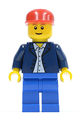 Male in Dark Blue Jacket