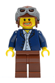 Male in Dark Blue Jacket