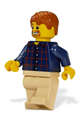 Male in Plaid Button Shirt