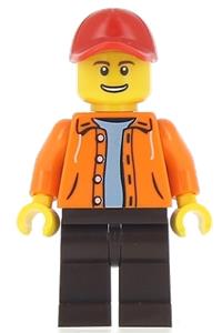 Ferris Wheel Operator Minifigure - twn237