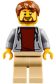 Camper wearing a hooded sweatshirt - twn307