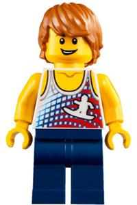 Lego surfer sale minifigure