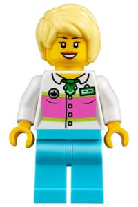 Cotton Candy Vendor Minifigure - twn320