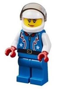 Driver Minifigure - Driver, Stunt Show - twn333