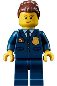 Police Officer Minifigure - Female police officer - twn406