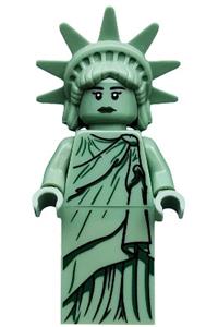 Lady Liberty - Hard Plastic Hair with Tiara twn443