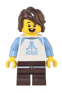 Atari Video Game Player Minifigure - twn444